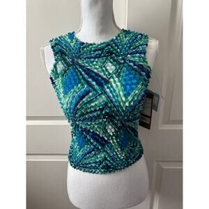 Y2K Deadstock Milano Popcorn Tank OS